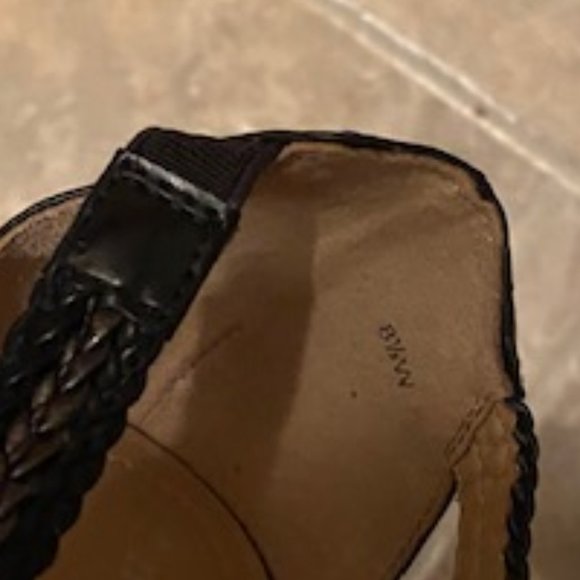 Naturalizer N5 Comfort Black Sandals Ladies Size 8.5 W  New - Picture 6 of 9